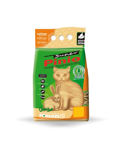BENEK Super Pinio Katzenstreu Zitrus 5 l