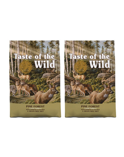 TASTE OF THE WILD Pine Forest 24,4 kg (2 x 12,2 kg)