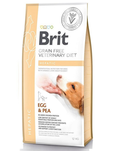 BRIT Veterinary Diets Dog Hepatic 12 kg
