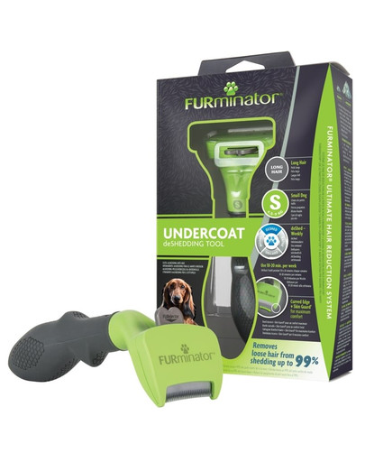 FURMINATOR Undercoat deShedding für langhaarige Hunde S Klein