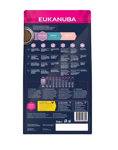 EUKANUBA Katze Kitten Alle Rassen Healthy Start Huhn & Leber 2 kg