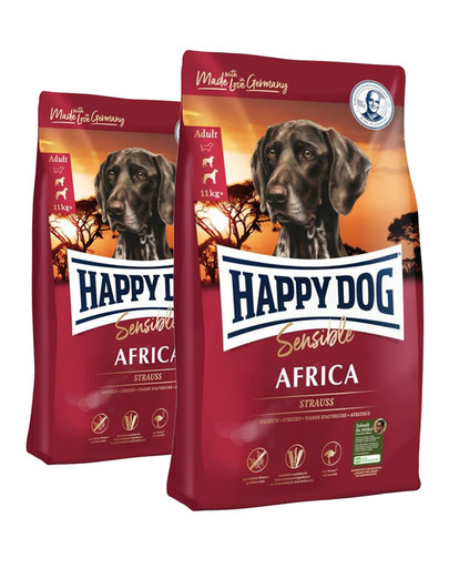 HAPPY DOG Supreme Africa 8 kg (2 x 4 kg)
