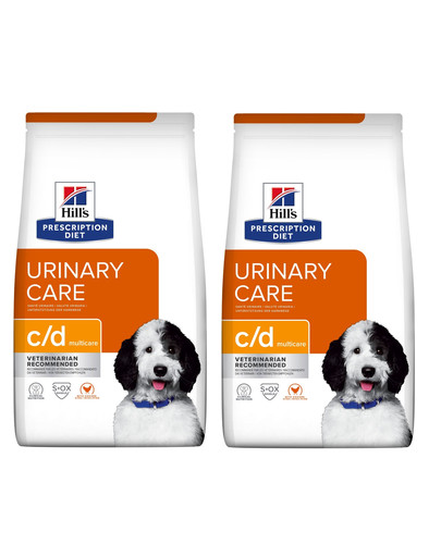 HILL'S Prescription Diet Canine c/d Multicare Chicken 24 kg (2 x 12 kg)