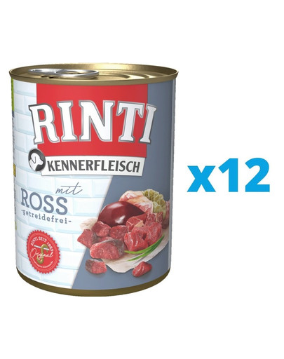 RINTI Kennerfleisch Ross 12 x 800 g