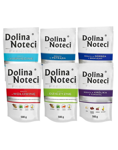 DOLINA NOTECI Premium-Geschmacksmix 10x500g ohne Geflügel