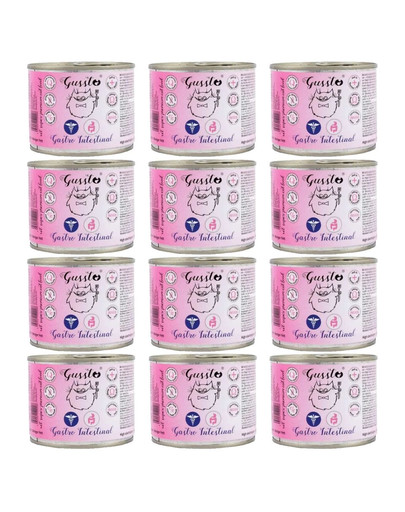 GUSSTO Vet Gastro Intestinal 12x200 g