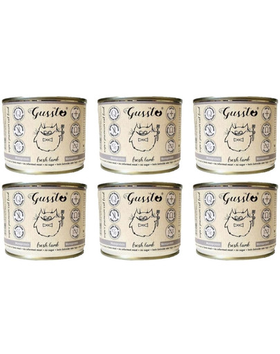 GUSSTO Fresh Lamb 6x200 g