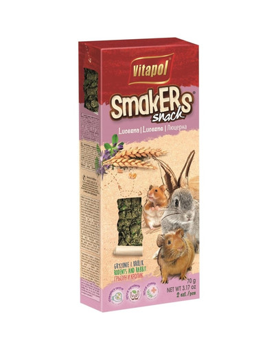 VITAPOL Smakers für Nagetiere mit Beutel 2 Stück