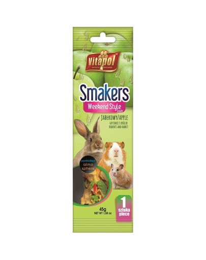 VITAPOL Smaker für Nagetiere Apfel (Wochenendstil) 1 Stück