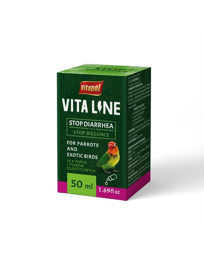 VITAPOL Stop Diarrhöe Präparat für exotische Vögel 50ml