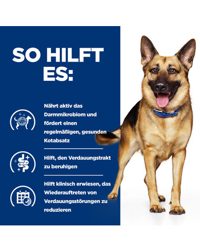 HILL'S Prescription Diet Canine GI Biome 10 kg Futter für Hunde mit Verdauungsproblemen
