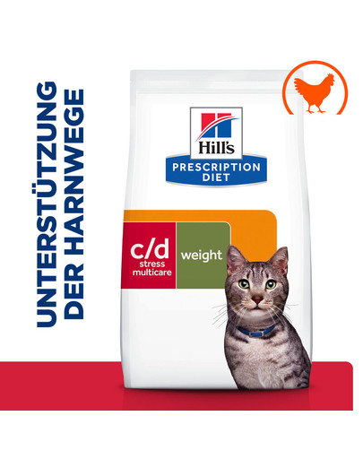 HILL'S Prescription Diet Feline c/d Urinary Stress + Metabolic 8 kg