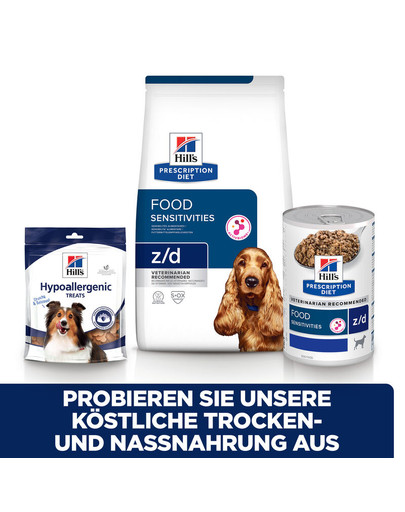 HILL'S Prescription Diet Canine z/d 370 g bei Lebensmittelunverträglichkeiten