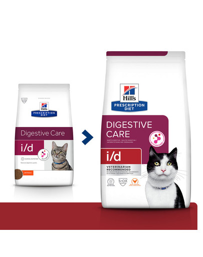 HILL'S rescription Diet Feline i/d 8 kg Futter für Katze mit Verdauungsproblemen