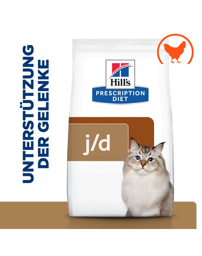 HILL'S Prescription Diet Feline j/d 1,5 kg Katzenfutter zur Unterstützung der Gelenke
