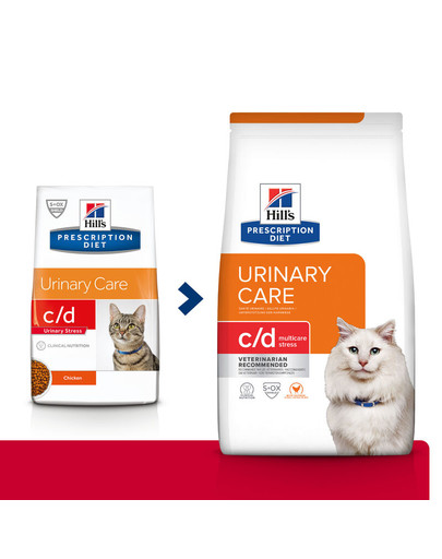 HILL'S Prescription Diet c/d Multicare Stress 3kg