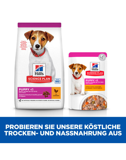 HILL'S Science Plan Canine Puppy Small & Mini Chicken New 3 kg