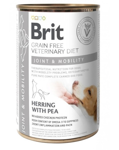 BRIT Veterinary Diet Dog Joint & Mobility 12x400 g