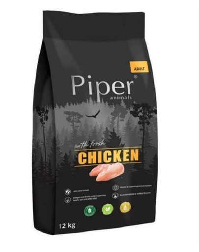 PIPER Hundetrockenfutter mit Huhn 12 kg