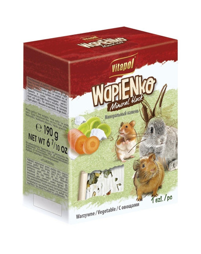 VITAPOL Würfel für Nagetiere XL - Gemüse 190 g