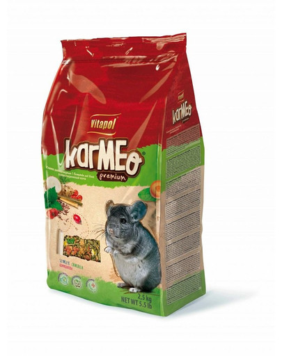 VITAPOL Karmeo Premium Alleinfuttermittel für Chinchillas 2,5 kg