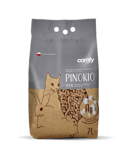 COMFY Pinocchio Holzstreu Silver Guard 7 l
