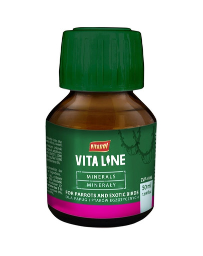 VITAPOL Mineralien für exotische Vögel 50ml
