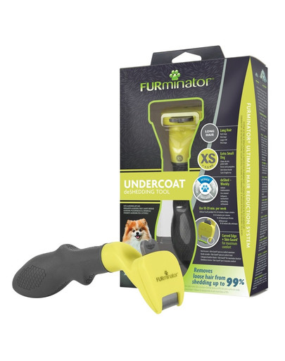 FURMINATOR UNDERCOAT DESHEDDING-FELLPFLEGEWERKZEUG FÜR LANGHAARIGE SEHR KLEINE HUNDE