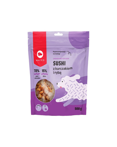 MACED Sushi Hähnchen mit Fisch 500 g