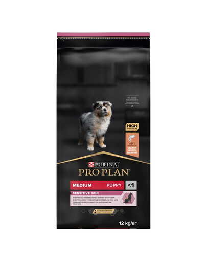 PURINA PRO PLAN MEDIUM PUPPY Sensitive Skin 12kg