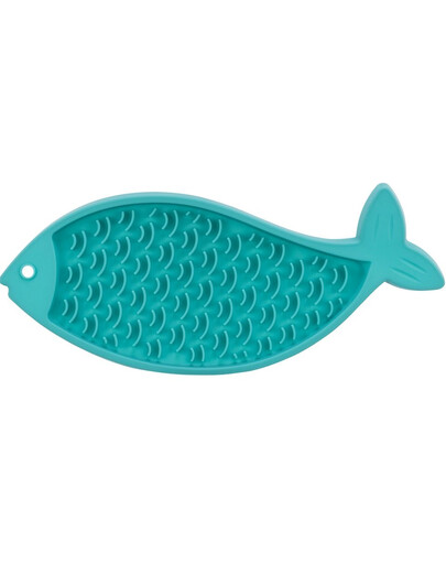 TRIXIE Lick'n'Snack Matte in Form eines Fisches 28 cm