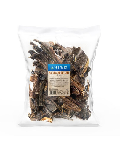PETMEX Rinderpansen 1kg natürlicher Kauartikel für Hunde