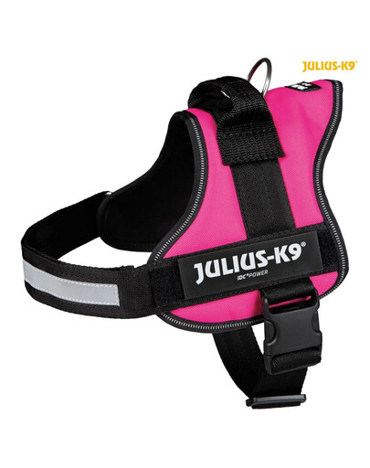 TRIXIE Geschirr Julius-K9 0/M-L fuchsia