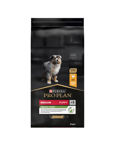 PURINA PRO PLAN Medium Puppy mit OPTISTART Reich an Huhn12kg
