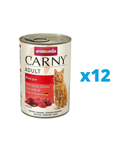ANIMONDA Carny Adult Rind 12 x 400 g
