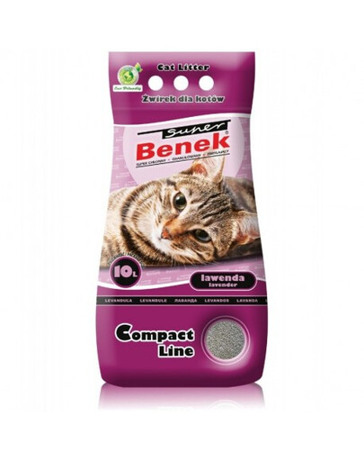 BENEK Super Compact Lavendel 10L