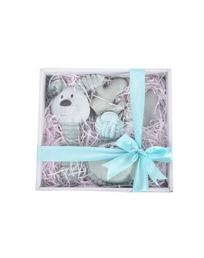 BARRY KING Hundegeschenkset 5in1 grau/blau