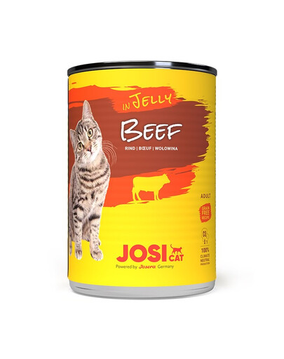 JOSERA Rindfleischgelee 400g für ausgewachsene Katzen