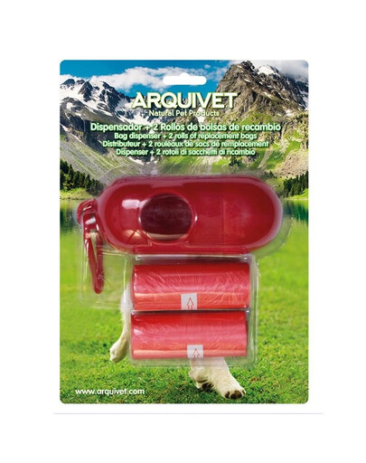 ARQUIVET Beutelspender + 2 Rollen x 15 Stück GRATIS
