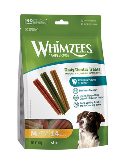 WHIMZEES Stix M Zahnbeißer 14 Stk.