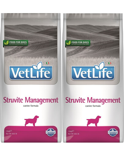 FARMINA Vet Life Struvite Management Hund 2x 12kg
