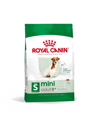 ROYAL CANIN MINI Adult 8+ Trockenfutter für ältere Hunde 2kg