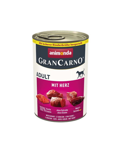 ANIMONDA GranCarno Adult Rindfleisch und Herz 400g