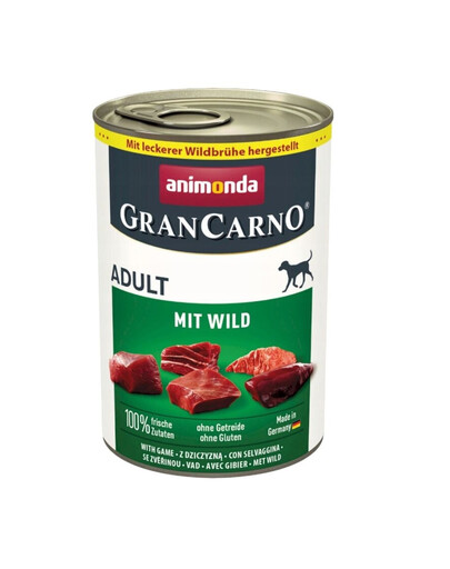 ANIMONDA GranCarno Adult Wild 400g