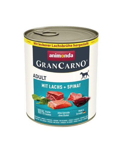 ANIMONDA GranCarno Adult Lachs und Spinat 800g
