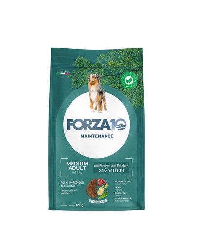FORZA10 Medium Adult Maintenance Venison Potato 12 kg