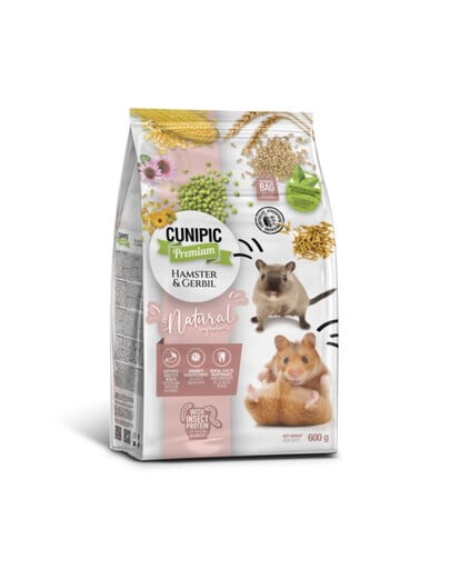 CUNIPIC Premium Hamster Gerbil 600g