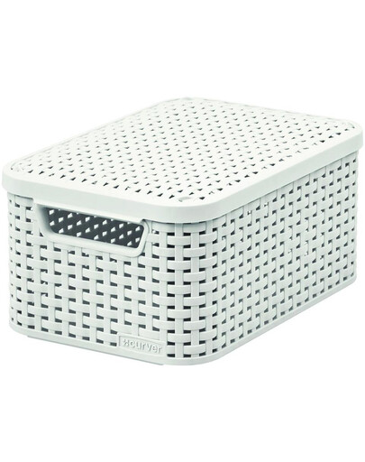 CURVER Aufbewahrungsbox NATURAL STYLE mit Deckel M Creme