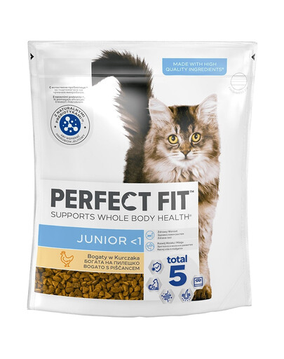 PERFECT FIT (Junior) 750 g Reich an Huhn – Trockenfutter für Kätzchen