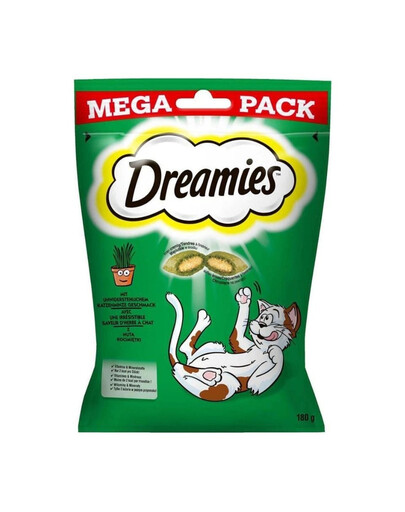 DREAMIES 4x180 g Katzenminze Leckerli für Katzen